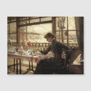 Chambre avec une carte magnétique vue port