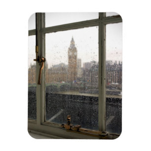 Chambre avec vue - Big Ben - Londres Magnet