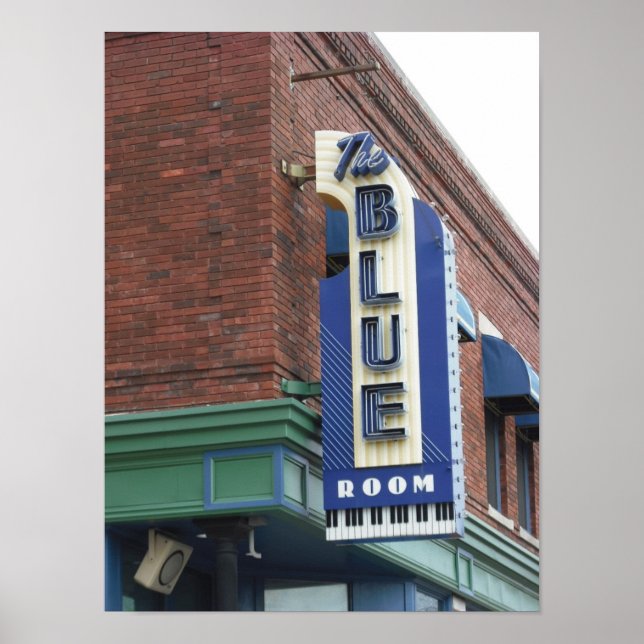 Chambre Bleue Historique - Poster de Kansas City (Devant)