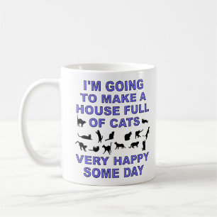 Chambre complètement de Madame drôle Mug de chat