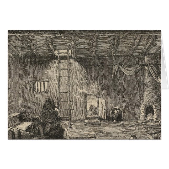 Chambre dans un pueblo (Devant horizontal)