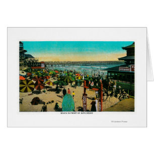 Chambre de plage et de Bath, longue plage de