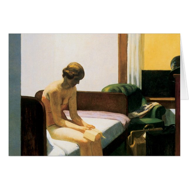 Chambre d'hôtel d'Edward Hopper (Devant horizontal)