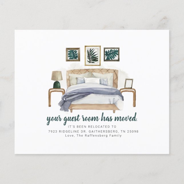 Chambre d'hôtes budget Déménagé Boho Déménagement  (Devant)