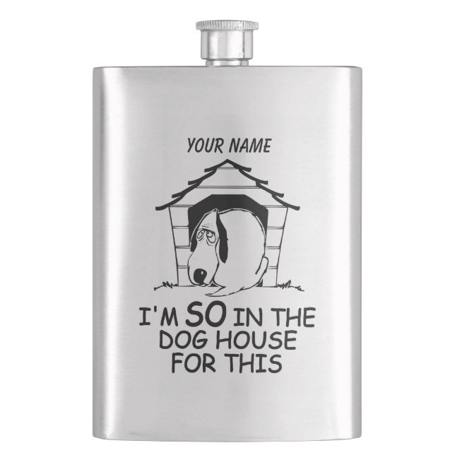 CHAMBRE DOG flacon personnalisé (devant)