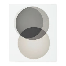 Chambre minimaliste Abstrait Art Farmhouse