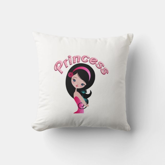 Chambre Princess Accent ou Coussin de salon (Recto)