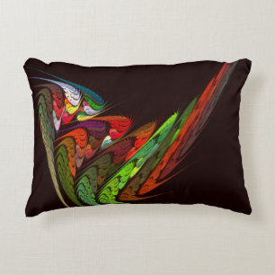 Chameleon Coussin d'accent d'art Abstrait