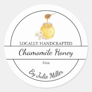 Chamomille simple fait maison infusée Étiquette de