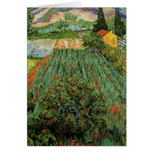 Champ aux coquelicots par Vincent van Gogh