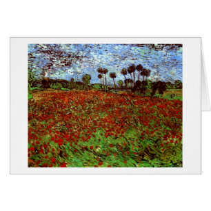 Champ avec les papillons Van Gogh Art