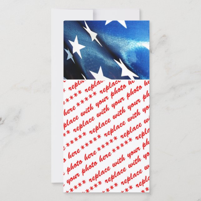 Champ bleu du drapeau américain (Devant)