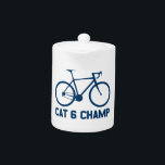 Champ CAT 6<br><div class="desc">You race your bike. You race with the CAT 6 crowd. They're relentless,  they're cutthroat. They pass you on the bike trail in their jeans,  they pip you to the coffee shop But the world that you're the CAT 6 Champ !</div>