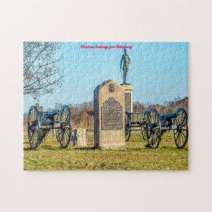Champ de bataille de Gettysburg. Jigsaw Puzzle