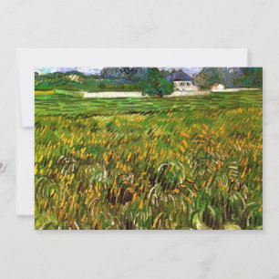 Champ de blé à Auvers par Vincent van Gogh