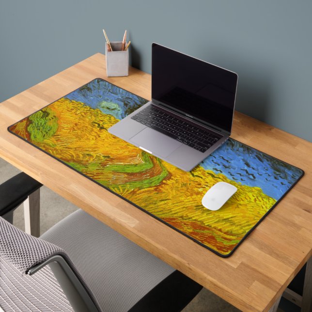 Champ de blé avec corbeaux de Vincent van Gogh (Bureau 2)
