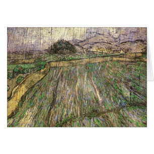 Champ de blé en pluie (F650) Van Gogh Fine Art
