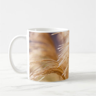 Champ de blé tasse blanche classique de 11 onces