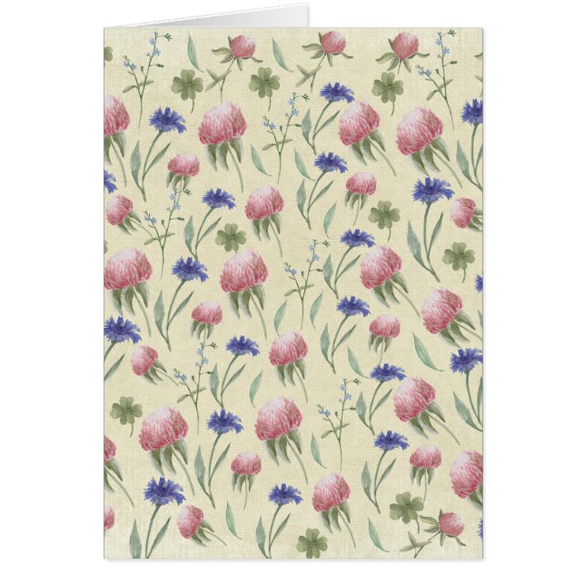 Champ de fleurs sauvages (Devant)