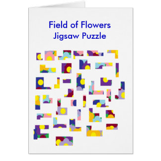 Champ de puzzle de FlowersJigsaw