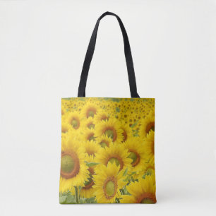 Champ du Sac fourre-tout de design des tournesols