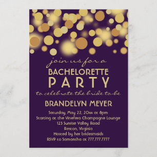 Champagne bouillonne des invitations de partie de