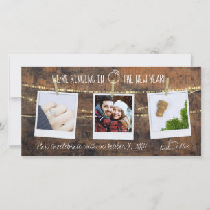 Champagne Cork 2021 Nouvel An Rustique Enregistrer