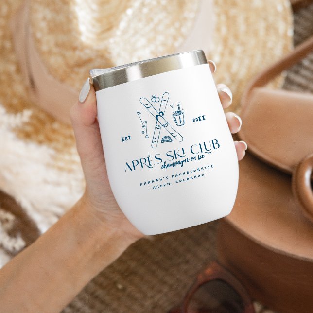 Champagne sur glace | Bachelorette Après Ski (Créateur téléchargé)