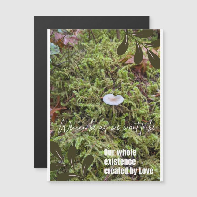 Champignon Belknap avec aimant de devis de connexi (Devant / Derrière)