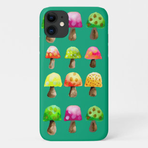 Champignons colorés mignons Coque-Mate coque iphon