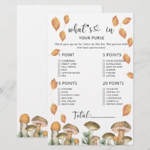 Champignons de forêt qui dans votre baby shower à