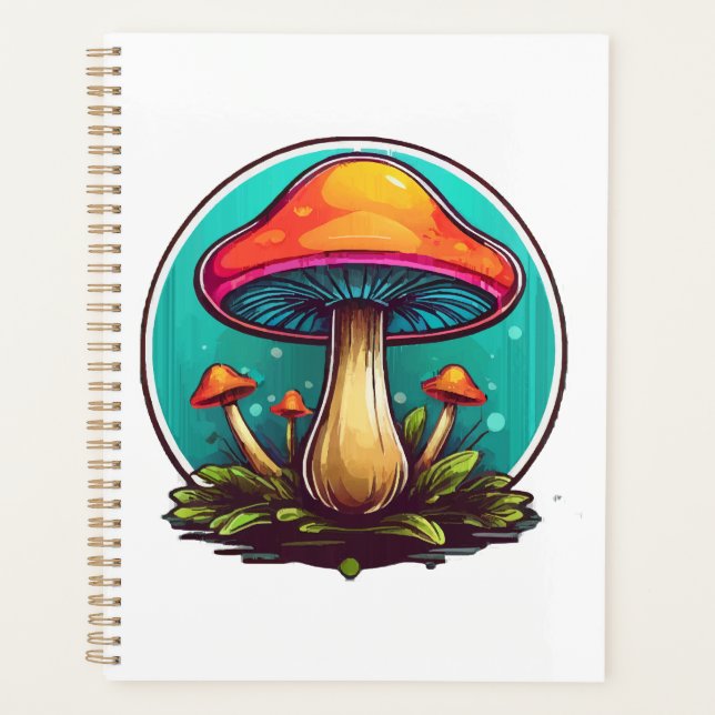 Champignons Magiques Colorés (Devant)