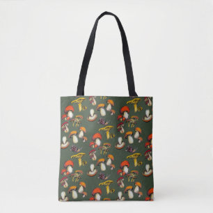 champignons sauvages grand sac fourre-tout