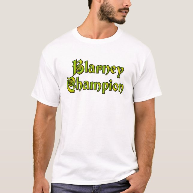 Champion Blarney homme blanc T-shirt (Devant)