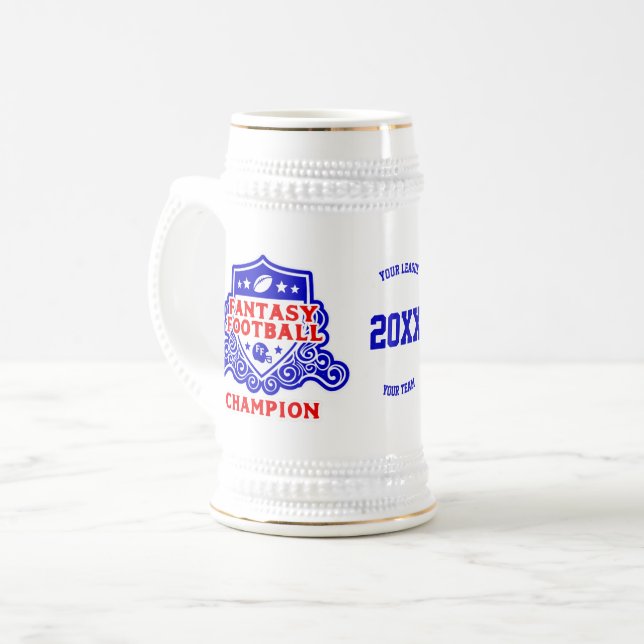 Champion de football d'Imaginaire Mug (Devant gauche)