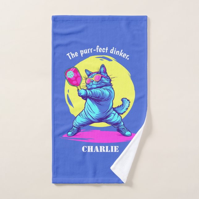 Champion de Pickleball Parfait (Serviette à main)