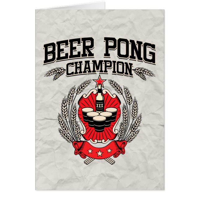 Champion de puanteur de bière (Devant)