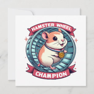 Champion de roue de hamster