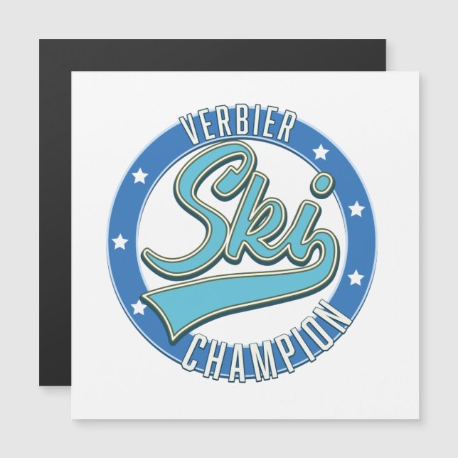 Champion de ski de Verbier (Devant / Derrière)