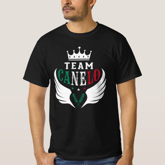 Champion du Monde Canelo : T-shirt "Team Canelo" (Devant)