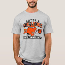 Championnat d'Etat Artesia Bulldogs 32 T-shirt