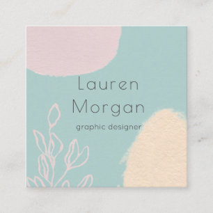 Champs de rêve   CARTE DE VISITE CARRÉ