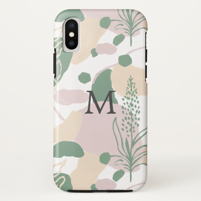 Champs de rêve | coque iphone de monogramme (Dos)