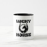 Chance Cheval Horseshoe Mug - Charme et Bonne chan
