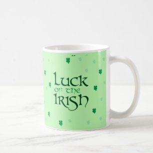 Chance de la tasse de café irlandais