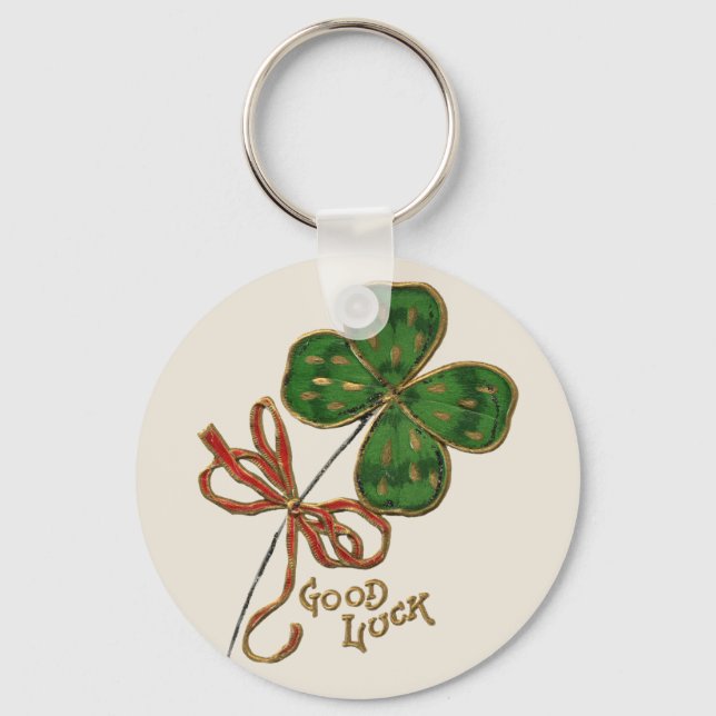 Chance de l'Irlandais Porte-clés de la Saint-Patri (Recto)