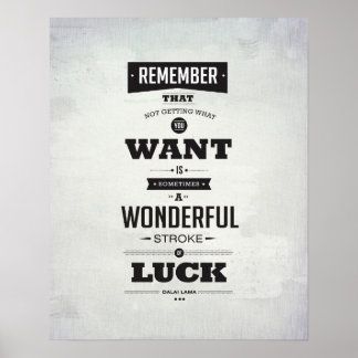 Chance - Impression d'art de 8 po x 10 po