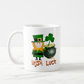CHANCE IRLANDAISE, TASSE DE CAFÉ DU ST PATRICK
