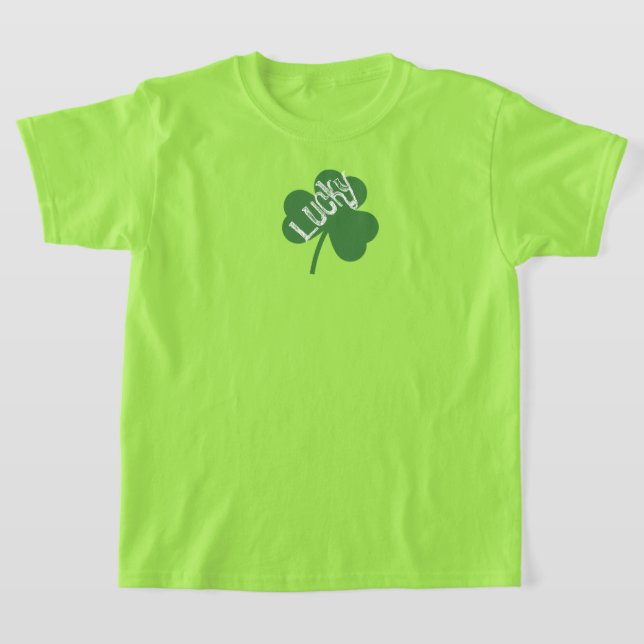 Chance trèfle Saint Patrick's T-shirt (Poser)