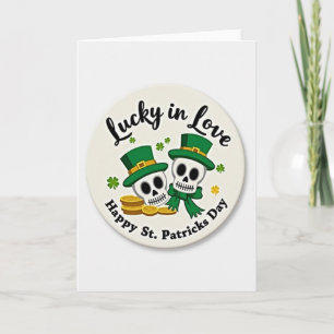 Chanceux en amour Carte de la Saint-Patrick